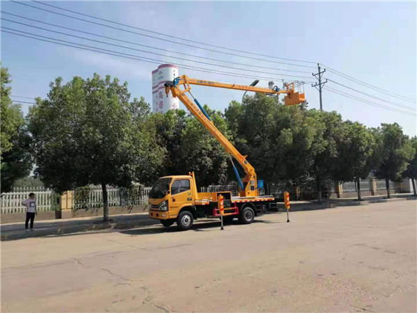 東風單排座16米高空作業車