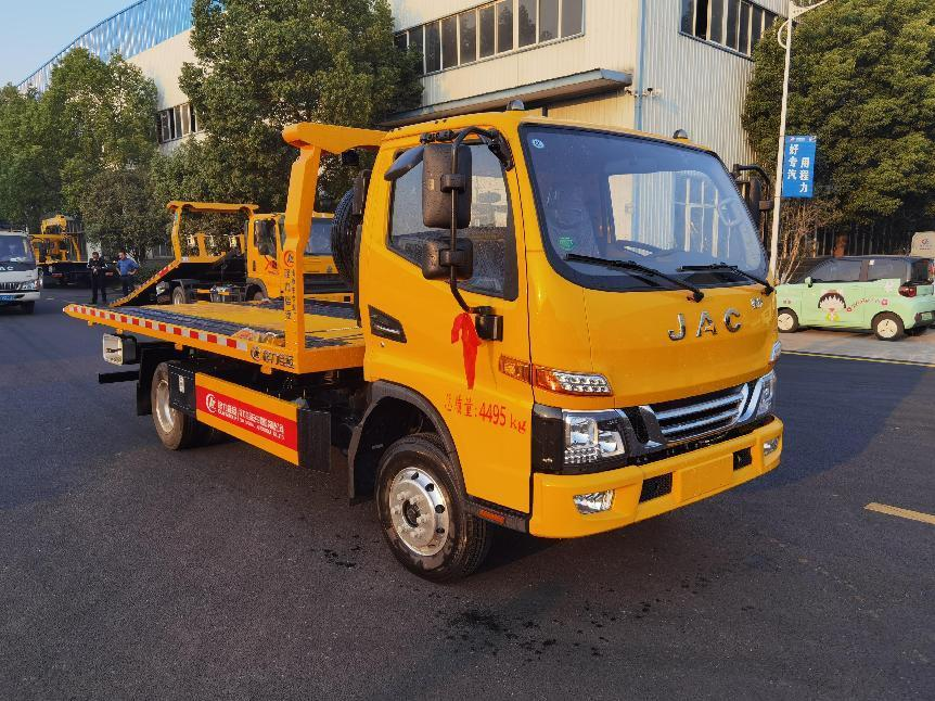 江淮駿鈴V5藍(lán)牌清障車(chē)