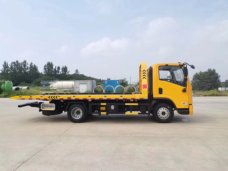 國六藍牌陜汽德龍清障車(重載型)